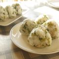 ミマト's cooksnap of when they made しらす干しと青梗菜のおにぎり.