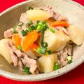 YuuK's cooksnap of when they made レンジの蒸し効果でほくほく肉じゃが.