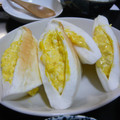 ゆいランラン's cooksnap of when they made ふわとろ♪卵とチーズのはんぺんサンド.