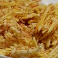 げめちょ's cooksnap of when they made 芋好き★安納芋と人参のかき揚げ.