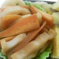 みのりっくす's cooksnap of when they made レンコン＆ニンジンの甘辛炒め★.