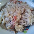 yamanam's cooksnap of when they made フライパンだけ☆簡単白滝クリームパスタ.