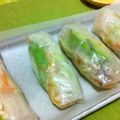 みぃじょ's cooksnap of when they made お弁当に♪から揚げ入り生春巻き.