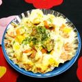 シャンプーハット's cooksnap of when they made 超超簡単！お弁当にベジタブルグラタン.