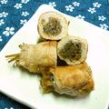 シャンプーハット's cooksnap of when they made ✿お弁当にも✿きんぴらごぼうのマヨ肉巻き.
