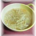 ＴＯＭＯＷＡＴ's cooksnap of when they made 簡単ヘルシー★エノキと春雨の塩麹スープ.