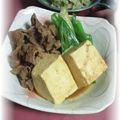 ＴＯＭＯＷＡＴ's cooksnap of when they made あったかほかほか肉豆腐♪.