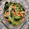 Faiza's cooksnap of when they made きゅうりとわかめのうま味酢の物.