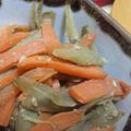 MofeMofee's cooksnap of when they made ごぼうとにんじんの塩麹きんぴら.