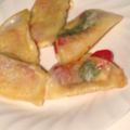 ぶぅ9's cooksnap of when they made ビールの簡単おつまみに餃子の皮でとろーり.