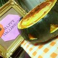 ayayako's cooksnap of when they made ハロウィンにピッタリ!!かぼちゃグラタン.
