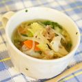ななクレープ's cooksnap of when they made 白菜と豚肉の具だくさんスープ.