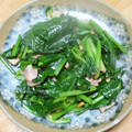 celamica's cooksnap of when they made ほうれん草と松の実の炒め物.