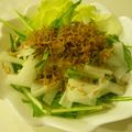 しろくまりん's cooksnap of when they made じゃこゴマ香る☆水菜と大根のサラダ.
