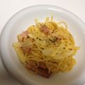 やぴぃや's cooksnap of when they made 失敗なし！魅惑のカルボナーラ.