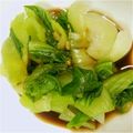 まんごー☆'s cooksnap of when they made ＊チンゲンサイのわさび醤油あえ＊.