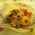 めぐるんぱ's cooksnap of when they made ちくわぶとこんにゃくの煮物.