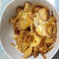 hana_4's cooksnap of when they made 魚河岸揚げと玉子丼.