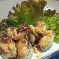 もこ＆じゅん's cooksnap of when they made ＊牡蠣のガーリックバター醤油＊.