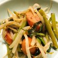 えびしお＠修行中's cooksnap of when they made ♫夏はコレ♫ツルムラサキのマスタード炒め.