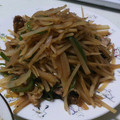 売れないじゅんき's cooksnap of when they made ❤じゃが芋と豚肉のさっぱり炒め❤.