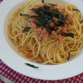 へっぽこちづ子's cooksnap of when they made 簡単☆サケフレークと椎茸のパスタ.