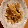 おぶたさま0803's cooksnap of when they made レンコンと豚肉の炒め煮.
