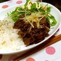 まいちー☆★'s cooksnap of when they made 簡単☆牛肉の甘辛炒め.
