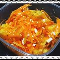 jiyeun's cooksnap of when they made オレンジとくるみのキャロットラペ.