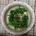 つぃん♪'s cooksnap of when they made ほうれん草のおひたし.