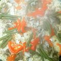 biicha's cooksnap of when they made ホットプレートでパエリア.