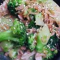 すまいるゆっきー's cooksnap of when they made ブッロコリーのにんにく桜海老炒め.