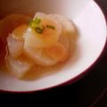 料理人坊's cooksnap of when they made 生姜香るふろふき大根の大根あんかけ♪.