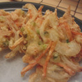 pumpkin23's cooksnap of when they made カリカリのかき揚げ・定食屋風.