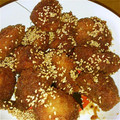 仲良し兄弟's cooksnap of when they made 揚げ里芋の甘辛和え.
