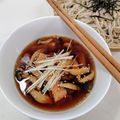 在宅勤務のおじさん's cooksnap of when they made きのこの旨味たっぷり！きのこつけそば.