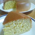 Karisachi's cooksnap of when they made 炊飯器でチーズケーキ.