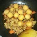ＳこまちＳ's cooksnap of when they made 里芋と豚バラの煮物.