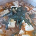 OvOBaby's cooksnap of when they made 味噌チゲ鍋　～スンドゥブ風～.