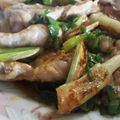 ゆうたんのママさん's cooksnap of when they made せせりとネギのポン酢炒め.