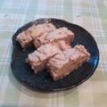 オレンジリング's cooksnap of when they made さつま芋でもっちり。。焼き餅キューブ。。.