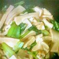 たかぼー☆'s cooksnap of when they made 高野豆腐と小松菜の煮物.