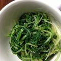 ♡♥♡たんちゅ♡♥♡'s cooksnap of when they made ＊水菜のお浸し 梅風味＊.