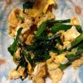 ★リョウ★'s cooksnap of when they made ニラ玉★しっかり味でおつまみにも★.
