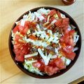肉球料理長's cooksnap of when they made 冷たいビールによく合う☆簡単タコライス☆.