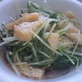 あこ４２５'s cooksnap of when they made 柚子胡椒風味☆水菜と油揚げの煮浸し.