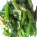 とんがりポンポン's cooksnap of when they made かき菜とザーサイのナムル.