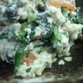 hagumix's cooksnap of when they made ほうれん草としめじの白和え.
