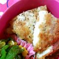 ＊＊まゆゆ＊＊'s cooksnap of when they made 簡単お弁当♡チーズチキンカツ.