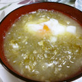 チョルママ☆'s cooksnap of when they made とろろこんぶとおとしたまご味噌汁.